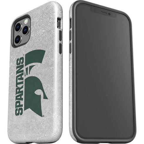 Michigan State University Spartans Half Logo iPhone 12 Pro Impact Case