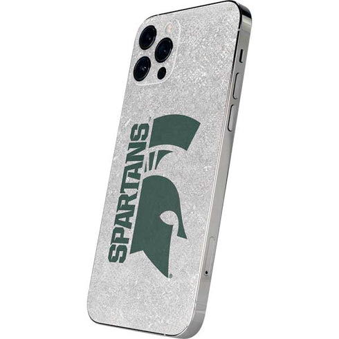 Michigan State University Spartans Half Logo iPhone 12 Pro Max Skin