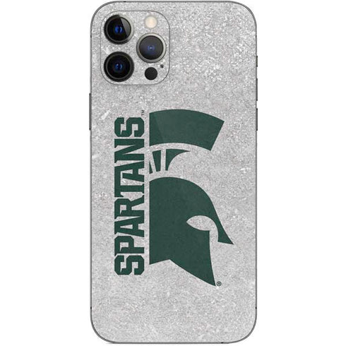 Michigan State University Spartans Half Logo iPhone 12 Pro Skin