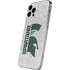 Michigan State University Spartans Half Logo iPhone 12 Pro Skin