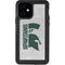 Michigan State University Spartans Half Logo iPhone 12 Waterproof Case