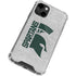 Michigan State University Spartans Half Logo iPhone 13 Clear Case