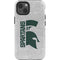 Michigan State University Spartans Half Logo iPhone 13 Impact Case