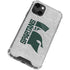 Michigan State University Spartans Half Logo iPhone 13 Mini Clear Case