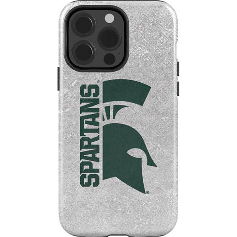 Michigan State University Spartans Half Logo iPhone 13 Pro Impact Case