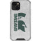 Michigan State University Spartans Half Logo iPhone 14 Clear Case