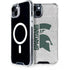 Michigan State University Spartans Half Logo iPhone 15 Plus MagSafe Case