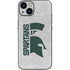 Michigan State University Spartans Half Logo iPhone 14 Plus Skin