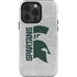 Michigan State University Spartans Half Logo iPhone 15 Pro Impact Case
