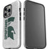 Michigan State University Spartans Half Logo iPhone 14 Pro Impact Case