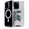 Michigan State University Spartans Half Logo iPhone 14 Pro MagSafe Case