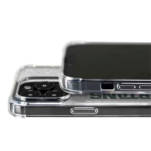 Michigan State University Spartans Half Logo iPhone 15 Pro MagSafe Case