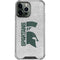Michigan State University Spartans Half Logo iPhone 15 Pro Max Clear Case