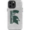 Michigan State University Spartans Half Logo iPhone 15 Pro Max Impact Case