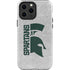 Michigan State University Spartans Half Logo iPhone 14 Pro Max Impact Case