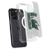 Michigan State University Spartans Half Logo iPhone 15 Pro Max MagSafe Case