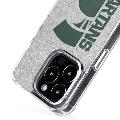 Michigan State University Spartans Half Logo iPhone 14 Pro Max MagSafe Case