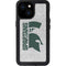 Michigan State University Spartans Half Logo iPhone 15 Waterproof Case