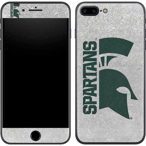 Michigan State University Spartans Half Logo iPhone 8 Plus Skin