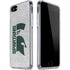 Michigan State University Spartans Half Logo iPhone SE (2nd & 3rd Gen) Clear Case