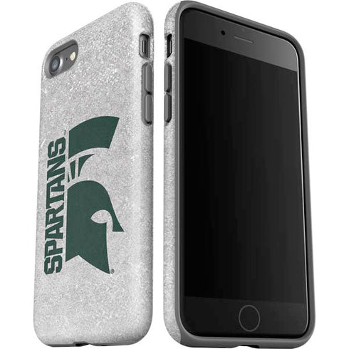 Michigan State University Spartans Half Logo iPhone SE (2nd & 3rd Gen) Pro Case