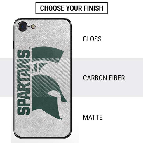 Michigan State University Spartans Half Logo iPhone SE (2nd & 3rd Gen) Skin