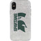 Michigan State University Spartans Half Logo iPhone X Pro Case