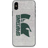 Michigan State University Spartans Half Logo iPhone X Skin