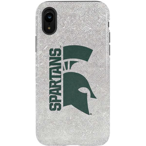 Michigan State University Spartans Half Logo iPhone XR Pro Case