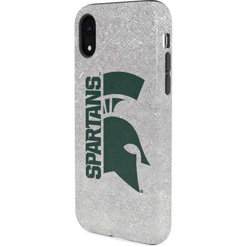 Michigan State University Spartans Half Logo iPhone XR Pro Case