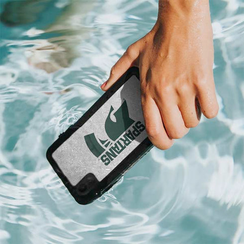 Michigan State University Spartans Half Logo iPhone XR Waterproof Case