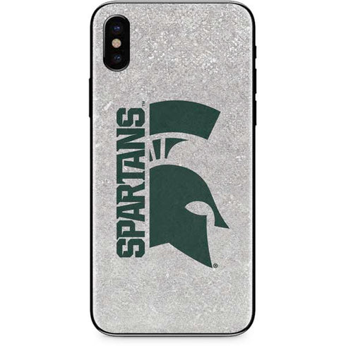 Michigan State University Spartans Half Logo iPhone XS Max Skin