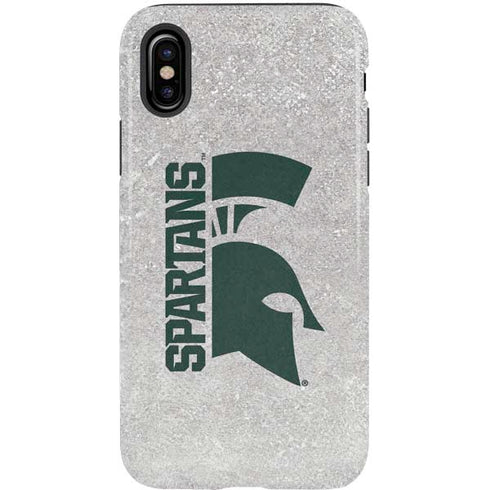 Michigan State University Spartans Half Logo iPhone XS Pro Case