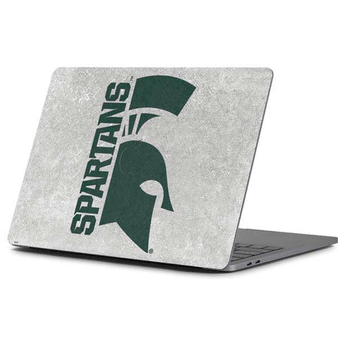 Michigan State University Spartans Half Logo Apple MacBook Pro 13-inch Skin