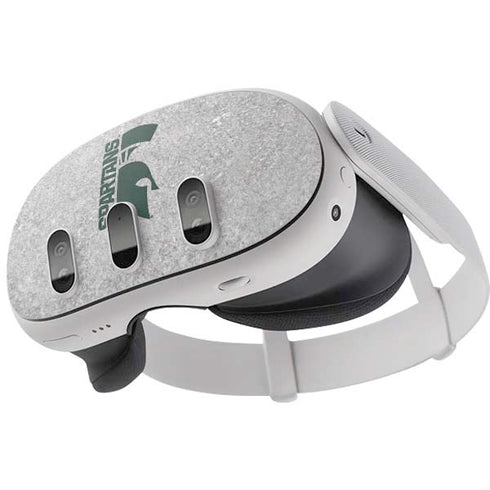 Michigan State University Spartans Half Logo Meta Quest 3 Skin