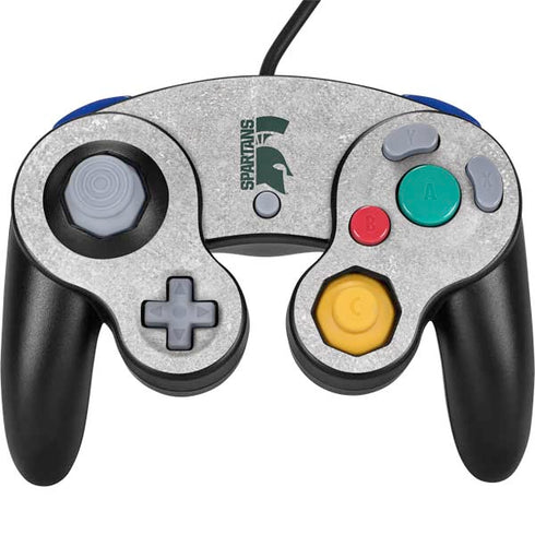 Michigan State University Spartans Half Logo Nintendo GameCube Controller Skin