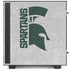 Michigan State University Spartans Half Logo NZXT H510 Compact ATX Mid-Tower Case Skin