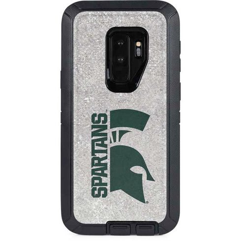 Michigan State University Spartans Half Logo Otterbox Defender Galaxy Skin