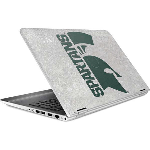Michigan State University Spartans Half Logo HP Pavilion Skin