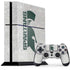 Michigan State University Spartans Half Logo PS4 Console and Controller Bundle Skin