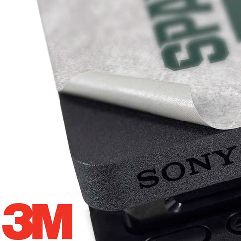 Michigan State University Spartans Half Logo PS4 Pro Bundle Skin