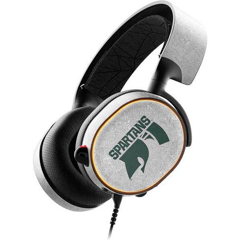 Michigan State University Spartans Half Logo SteelSeries Arctis 5 Skin