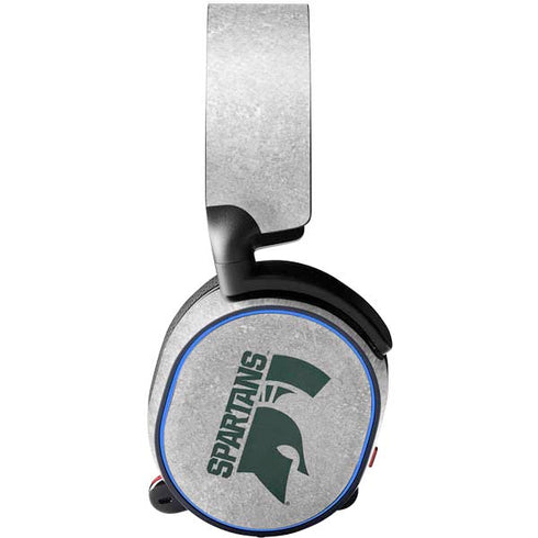 Michigan State University Spartans Half Logo SteelSeries Arctis 5 Skin