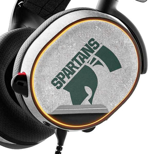 Michigan State University Spartans Half Logo SteelSeries Arctis 5 Skin