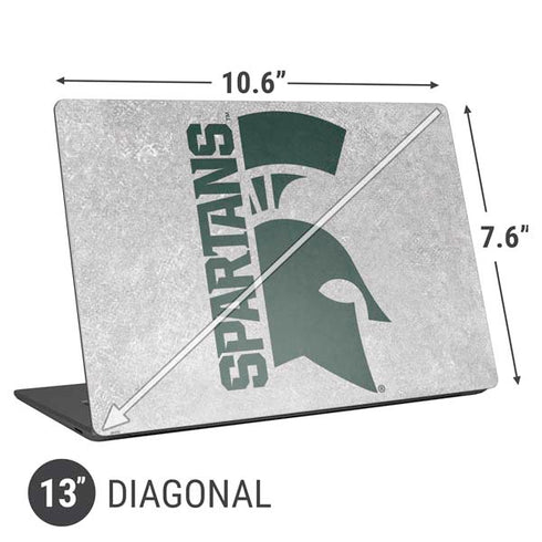 Michigan State University Spartans Half Logo Universal Laptop 13in (10.6 x 7.6in) Skin