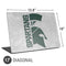 Michigan State University Spartans Half Logo Universal Laptop 17in (13.8 x 10in) Skin