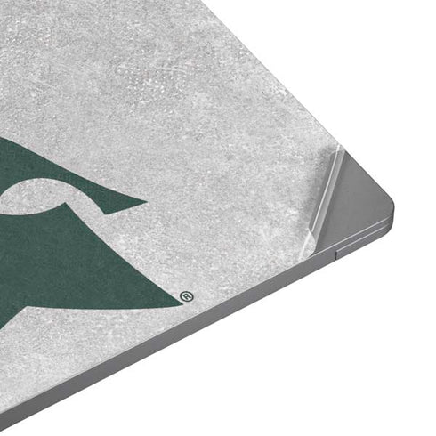 Michigan State University Spartans Half Logo Universal Laptop 17in (13.8 x 10in) Skin