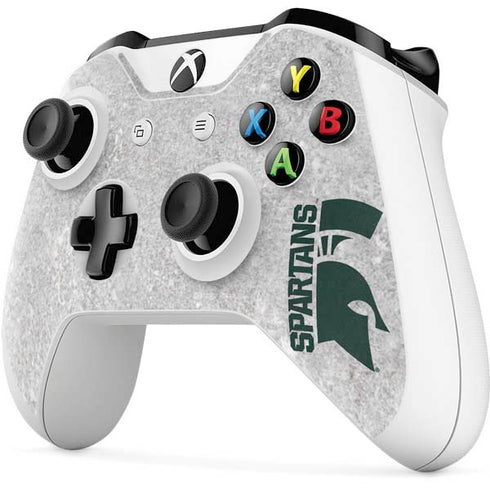 Michigan State University Spartans Half Logo Xbox One S Controller Skin