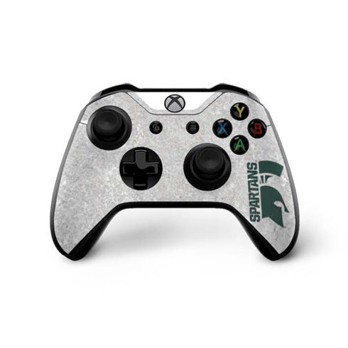 Michigan State University Spartans Half Logo Xbox One X Bundle Skin