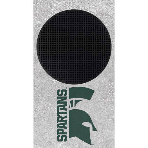 Michigan State University Spartans Half Logo Xbox Series S Console Skin